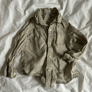 Janie & Jack Linen button down